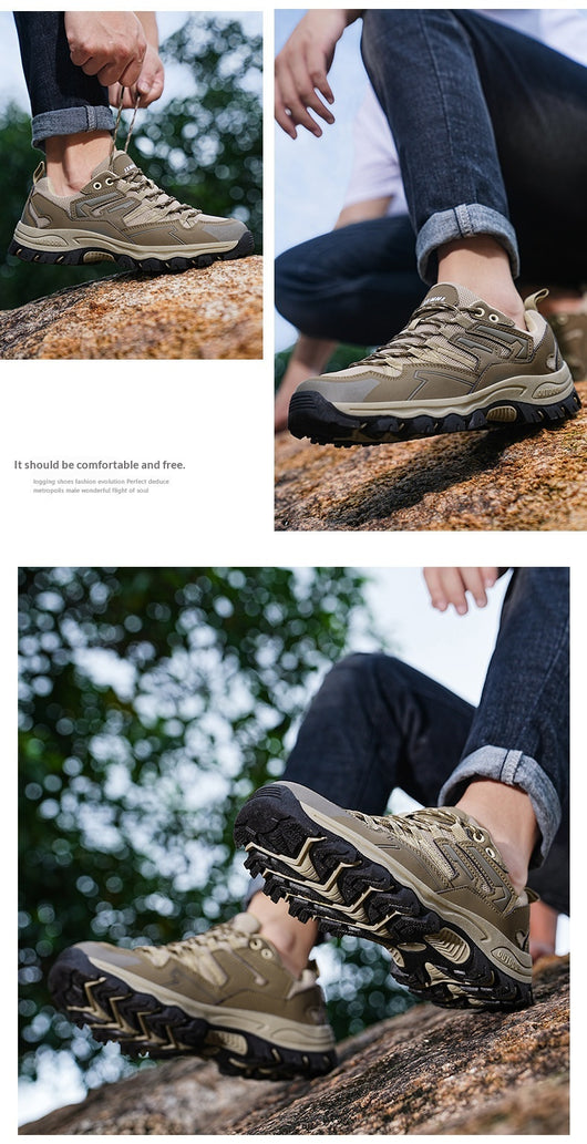 Zapatos Deportivos Casuales Hombre con Suela Blanda Impermeable - Image 23