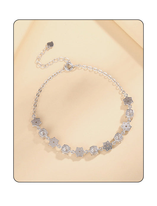 Pulsera de Plata 925 Estilo Minimalista Lujo Ligero para Mujer - Image 11