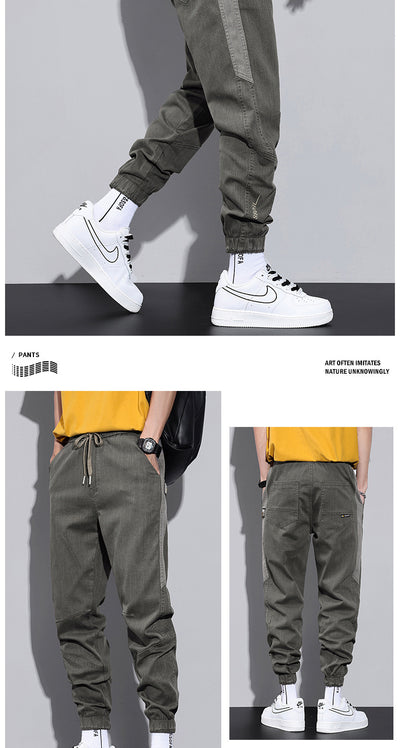 Jeans Hombre Primavera Corte Relajado Ajuste Cónico Stretch - Image 17