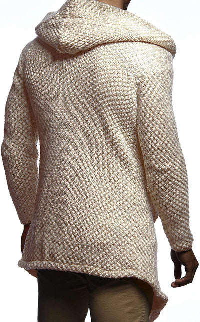Cardigan Hoodie para Hombre - Suéter Abrigo Elegante - Image 18