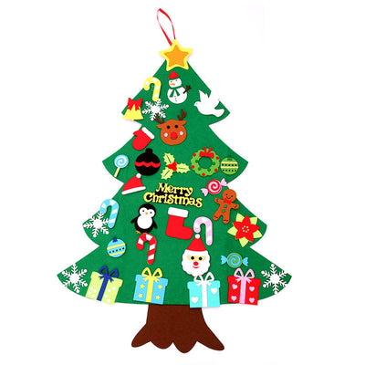 Árbol de Navidad de Fieltro Gigante DIY - Decoración Navideña Interactiva - Image 3