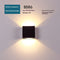 Negro Luz Cálida Exterior