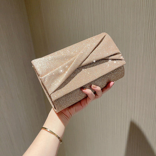 Cartera Sobre Dorada Elegante