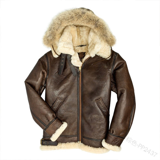 Abrigo Acolchado para Hombre con Cuello de Pelaje Integrado - Image 4