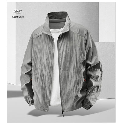Chaqueta Casual Protección Solar para Hombre - Talla Grande Ultraligera - Image 15