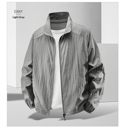 Chaqueta Casual Protección Solar para Hombre - Talla Grande Ultraligera - Image 15