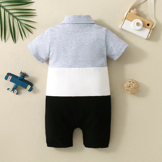 Enterizo Infantil de Cuello Abierto y Manga Corta con Diseño Tridimensional - Image 15