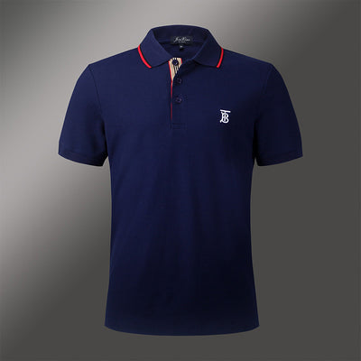 Polo Manga Corta Cuadros con Solapa para Hombre - Image 5