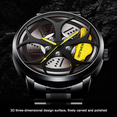 Reloj de Acero Inoxidable para Hombre con Esfera Luminosa - Image 15