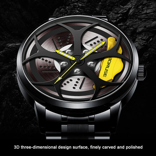 Reloj de Acero Inoxidable para Hombre con Esfera Luminosa - Image 15