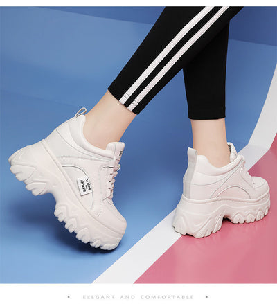 Zapatos Deportivos Dad Shoes con Suela Elevada y Cuero Suave Premium - Image 17