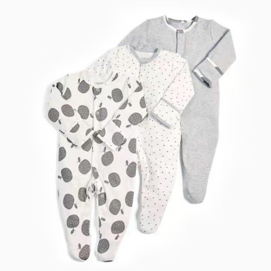 Conjunto de 3 Piezas para Bebé - Vestido de Mes Lunar en Caja de Regalo - Image 15