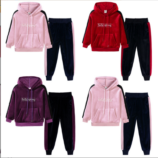 Conjunto Deportivo de Dos Piezas para Niñas con Manga Larga