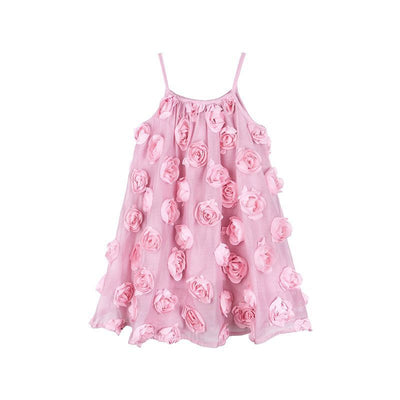 Vestido Infantil con Tirantes Ajustables Estilo Dulce - Image 6
