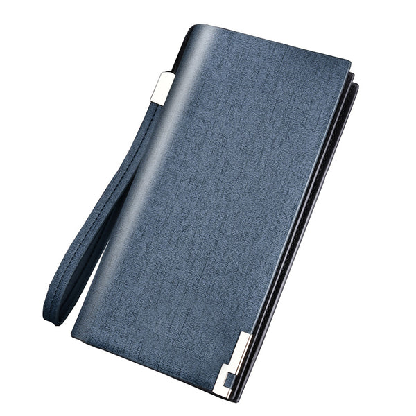 Cartera Clutch Larga con Cierre para Hombre