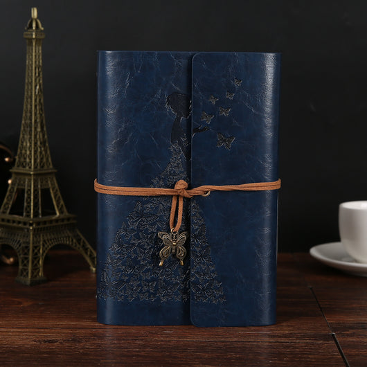 Libreta Portátil de Hojas Sueltas Estilo Retro con Papel Kraft - Image 10