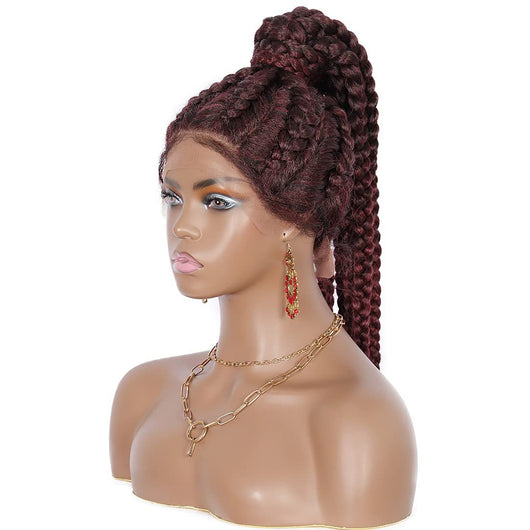 Gorro Tejido a Mano con Ocho Trenzas - Encaje Tradicional - Image 8