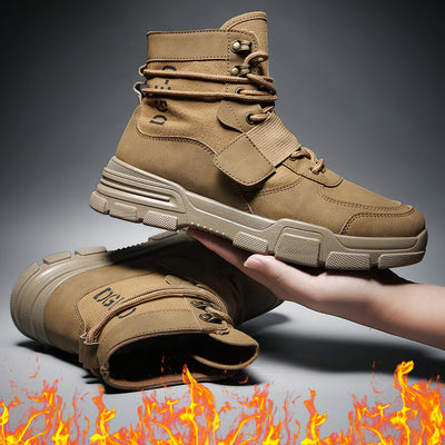 Botas Martin de Algodón Estilo Británico para Otoño - Image 9