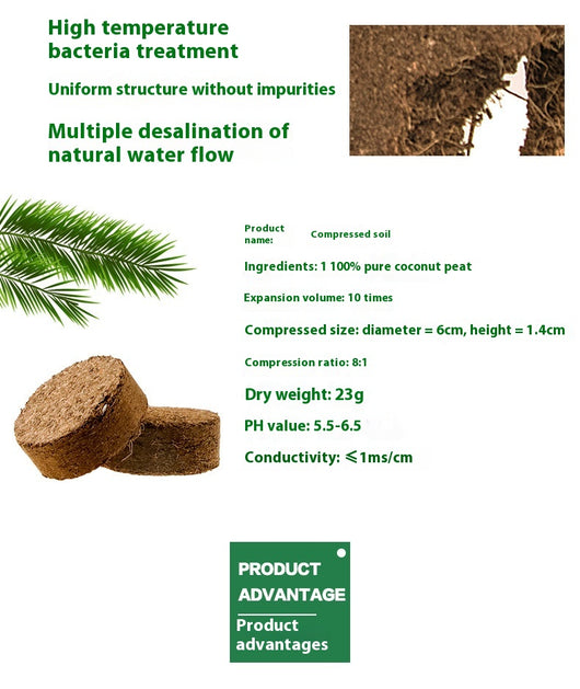 Bloque de Sustrato Nutritivo para Germinación y Cultivo de Vegetales - Image 18