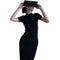 Vestido Slim Fit Retro con Temperamento