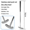 Black Pattern Grip 56 cm