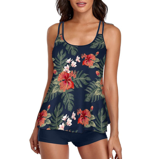 Traje de Baño Tankini Deportivo para Mujer