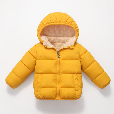 Abrigo de Invierno Infantil con Algodón Acolchado y Forro Polar - Image 13