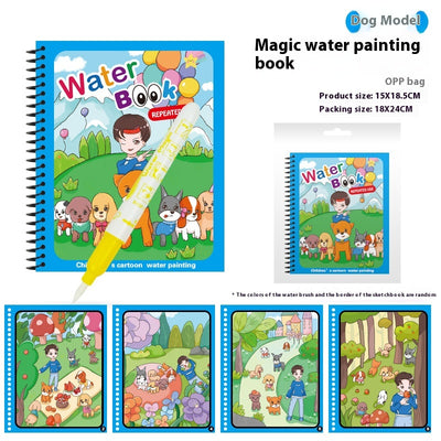 Libro Mágico de Pintura con Agua para Niños - Image 9