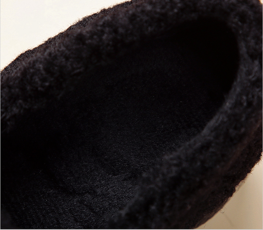 Zapatos Plataforma Mujer Invierno Terciopelo - Tacón Medio Cómodo - Image 8