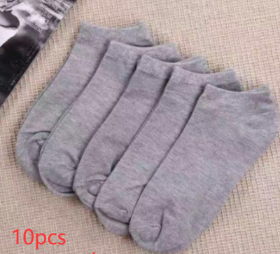 Calcetines Deportivos Gruesos Blanco y Gris para Hombre y Mujer - Image 9