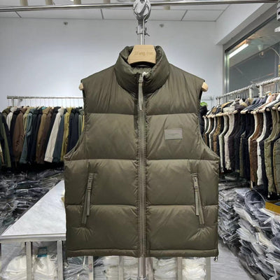 Chaleco Acolchado con Cuello de Pie para Hombre - Image 8