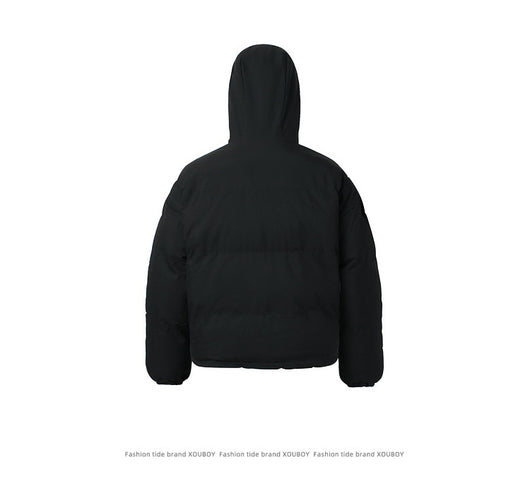 Chamarra Hoodie de Algodón Liso Estilo Americano - Image 27