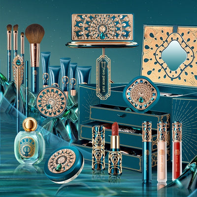 Set de Maquillaje Profesional Yan Fengyun 22 Piezas - Colección Oriental