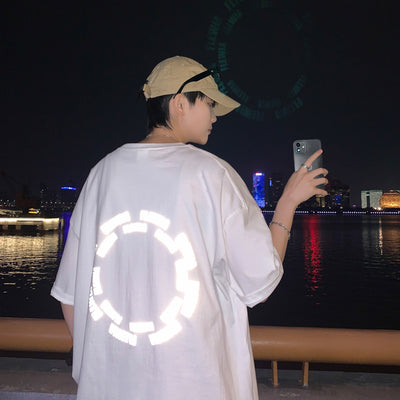 Playera Reflectante de Cinco Puntos para Niño - Manga Corta Verano