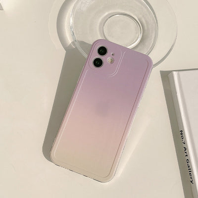 Funda Móvil Degradado de Silicona Estilo Coreano - Image 5