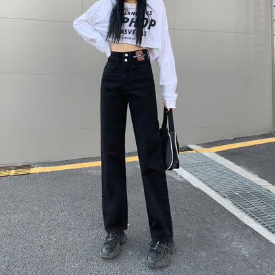 Pantalones Vaqueros de Cintura Alta y Pierna Ancha para Mujer - Image 4