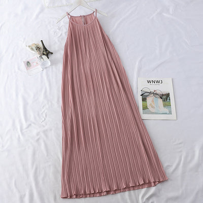 Vestido Falda Halter Sin Mangas Temperament - Image 13