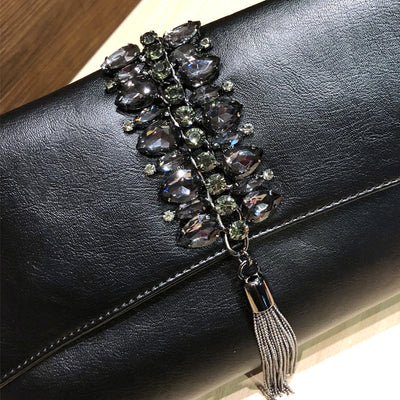 Bolso Clutch de Fiesta Elegante con Pedrería - Estilo Sobre Versátil - Image 3