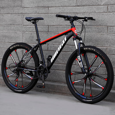 Bicicleta de Montaña 24 y 26 Pulgadas con Frenos de Disco y Suspensión