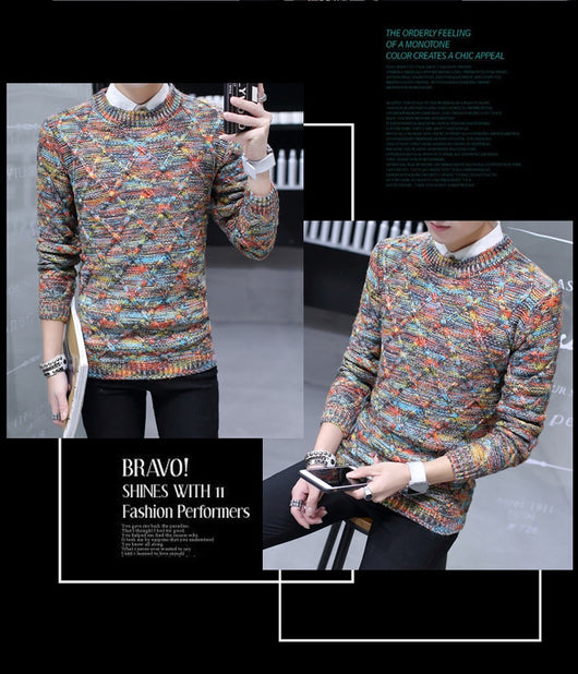 Suéteres Modernos para Hombre - Otoño e Invierno - Image 14