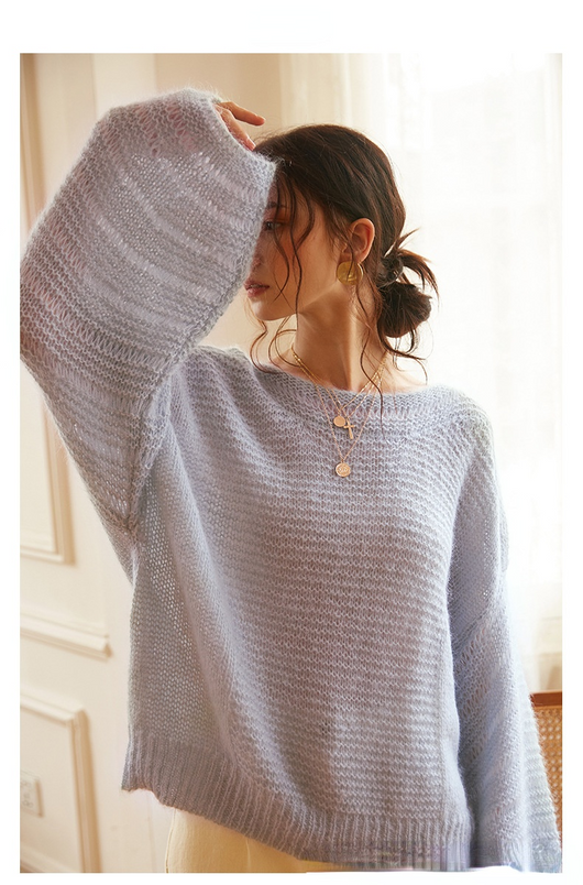 Suéter Tejido Cuello Alto para Mujer - Elegancia y Calidez - Image 8