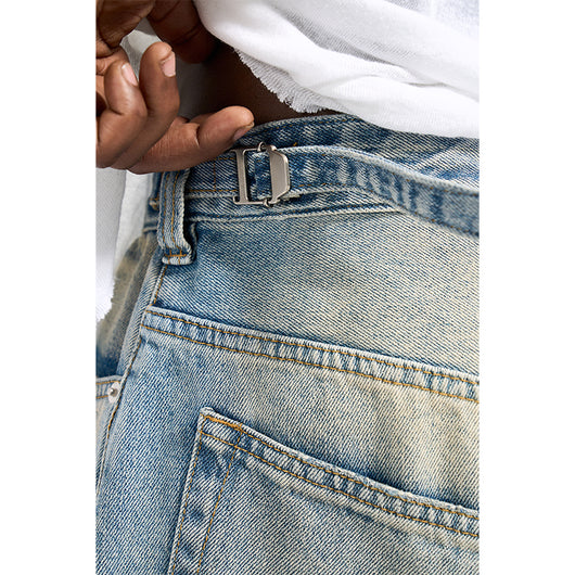 Shorts de Mezclilla Retro Holgados para Hombre - Estilo Verano - Image 11