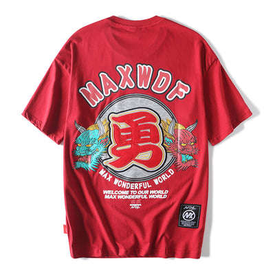 Playera Hombre Bordado Estilo Chino - Image 11