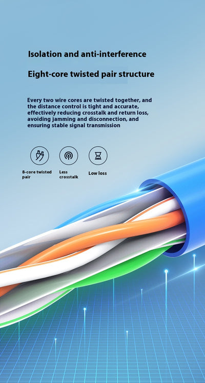 Cable de Red Gigabit Categoría 6 Cobre Puro Sin Blindaje - Estándar Nacional - Image 14