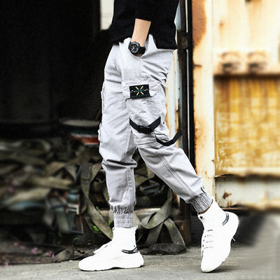 Pantalones Funcionales Guochao con Protección al Viento para Hombre - Image 5