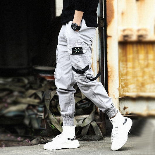 Pantalones Funcionales Guochao con Protección al Viento para Hombre - Image 5