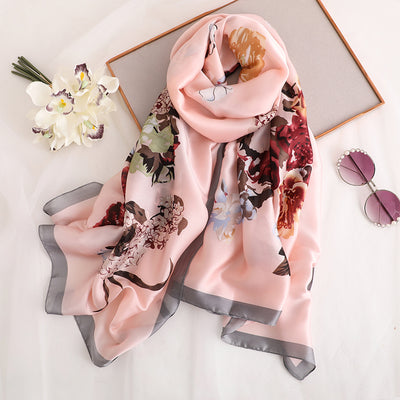 Pashmina Larga Elegante para Invierno - Bufanda de Seda Suave - Image 4