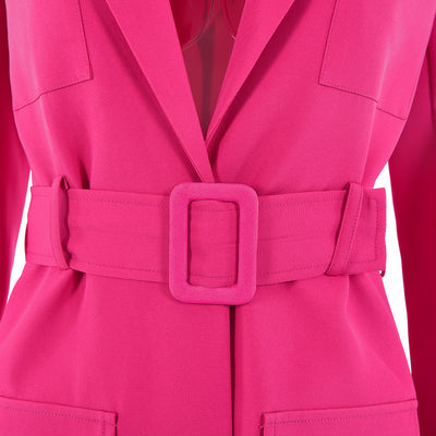 Vestido Oversized de Manga Larga con Solapa para Mujer - Image 11