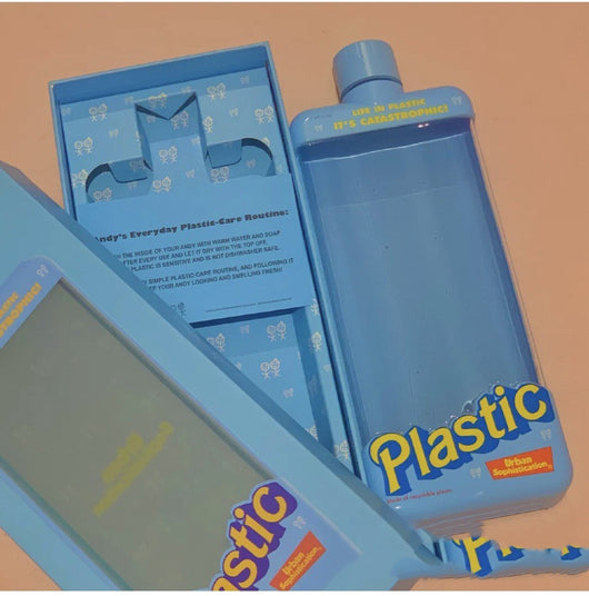 Botella Deportiva Plana de Plástico - Hidratación Portátil - Image 5