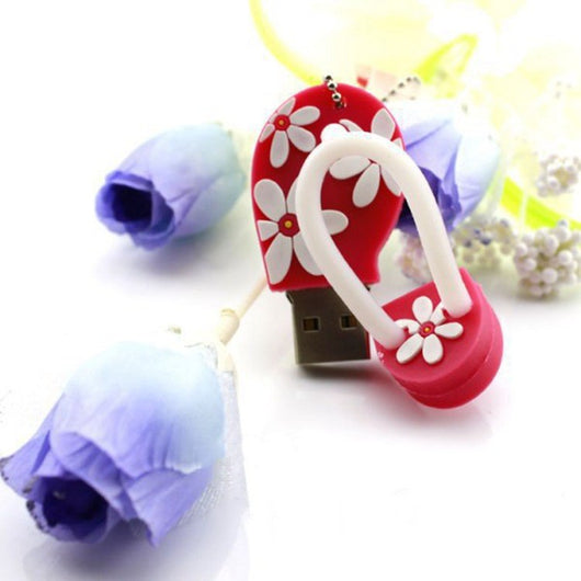 Zapatos de Playa Creativos con Diseño Personalizado y Memoria USB - Image 5